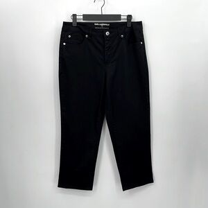 Karl Lagerfeld Straight Leg Cropped Jeans